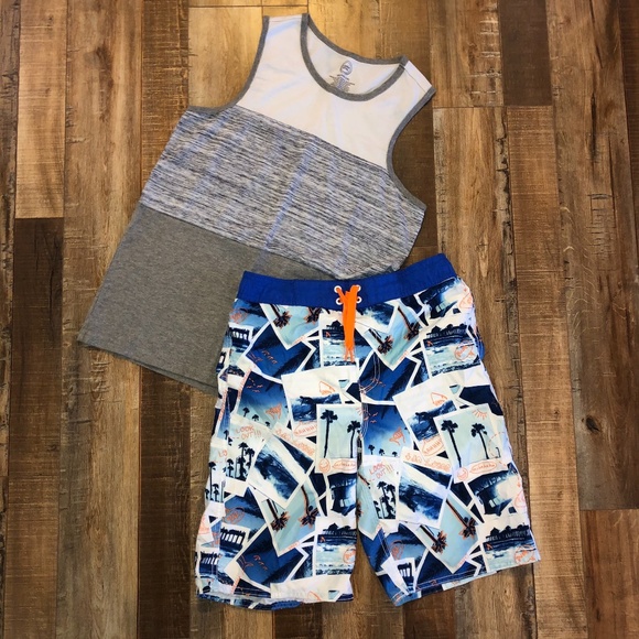 Old Navy Other - Boys Summer Tank Top Swim Trunk Bundle R10